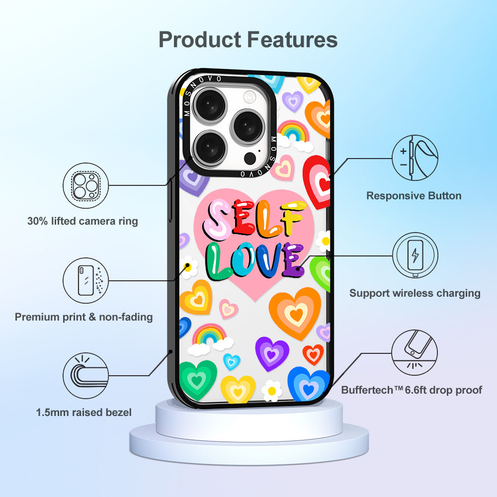 Self Love Phone Case - iPhone 15 Pro Case - MOSNOVO