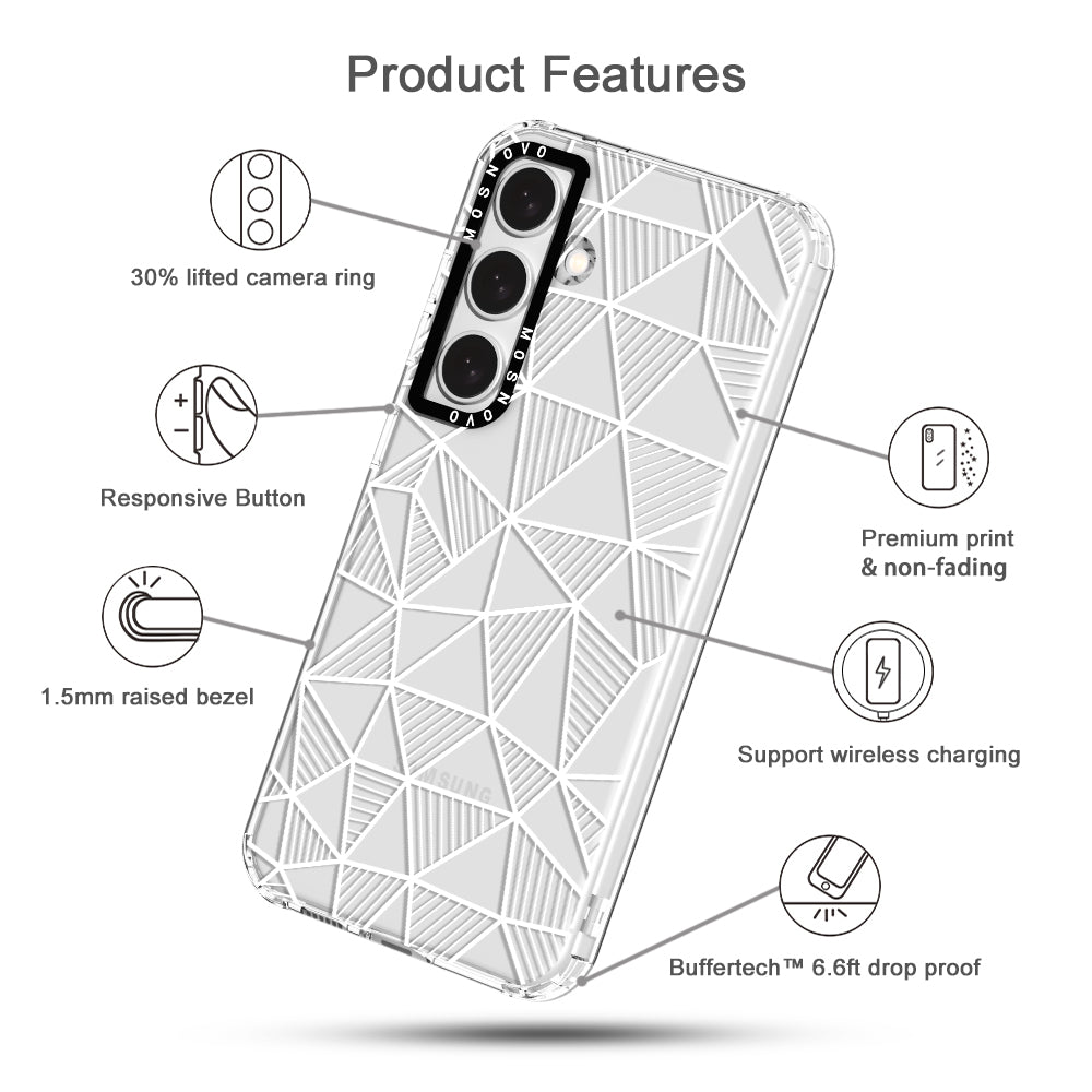 3D Bargraph Phone Case - Samsung Galaxy S24 Case - MOSNOVO