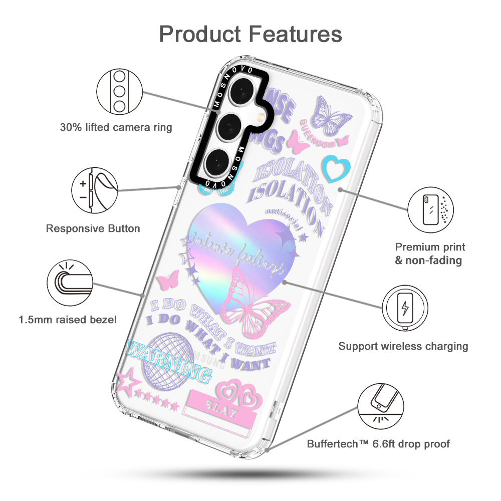 Intense Feeling Phone Case - Samsung Galaxy S23 FE Case