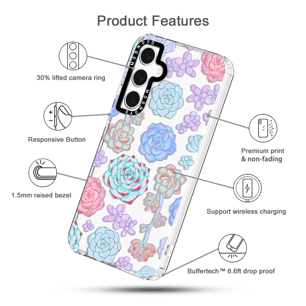 Succulents Phone Case - Samsung Galaxy S23 FE Case