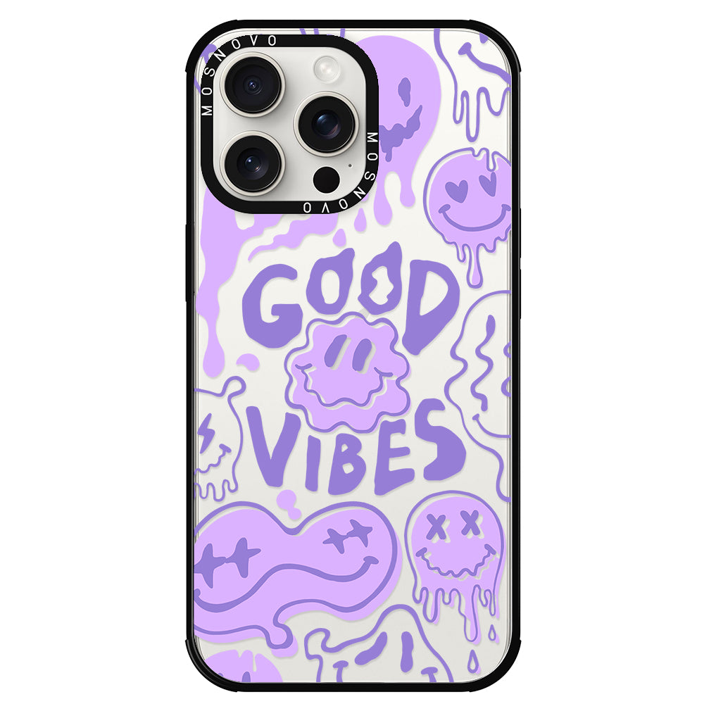 Good Vibes Phone Case - iPhone 15 Pro Max Case - MOSNOVO
