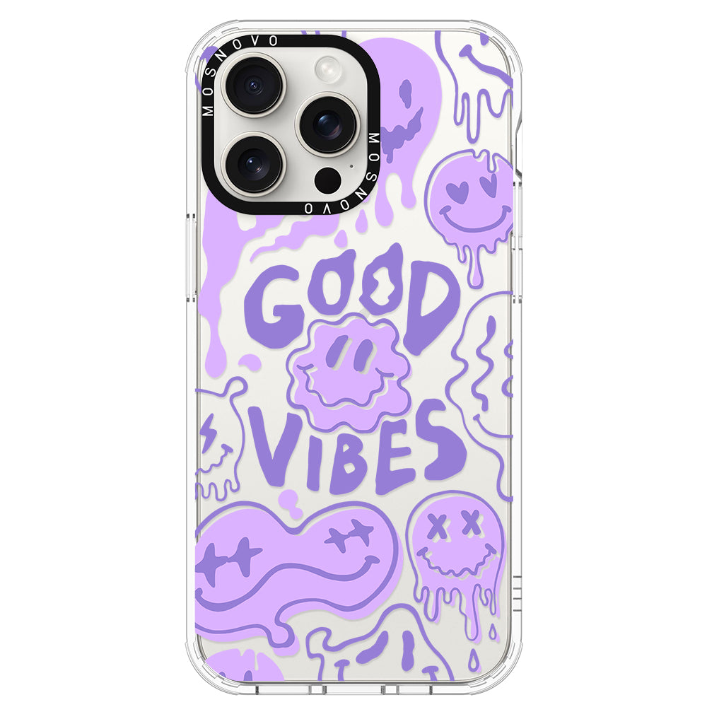 Good Vibes Phone Case - iPhone 15 Pro Max Case - MOSNOVO