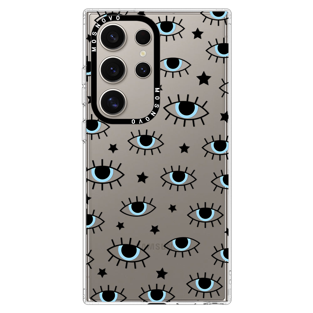 Hippie Eye Phone Case - Samsung Galaxy S24 Ultra Case - MOSNOVO