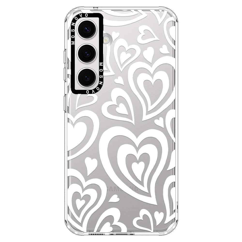 Twist Heart Phone Case - Samsung Galaxy S24 Case - MOSNOVO