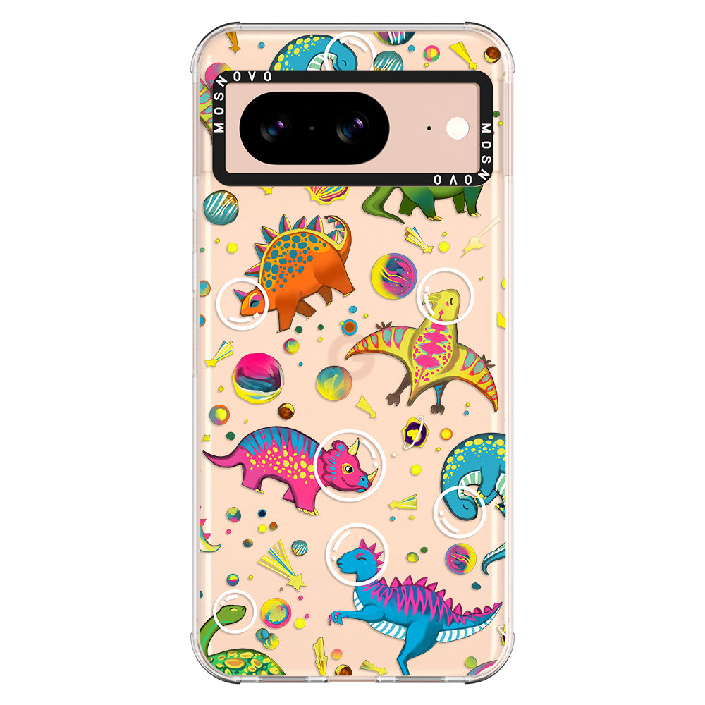 Dinosaur Planet Phone Case - Google Pixel 8 Case - MOSNOVO
