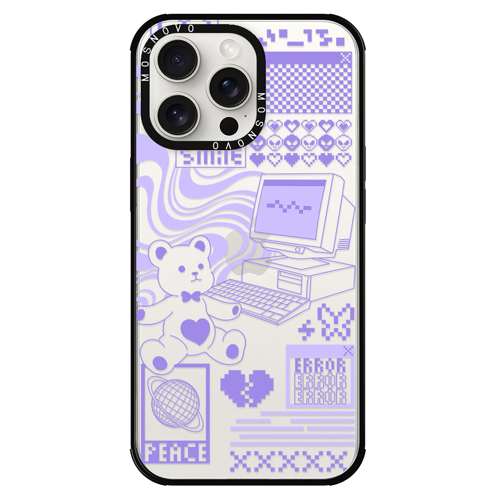 Y2K Aesthetic Phone Case - iPhone 15 Pro Max Case - MOSNOVO