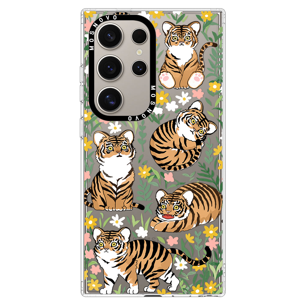 Cute Tiger Phone Case - Samsung Galaxy S24 Ultra Case - MOSNOVO