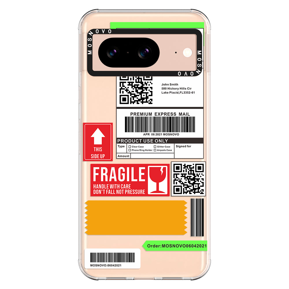 MOSNOVO LABEL Phone Case - Google Pixel 8 Case - MOSNOVO