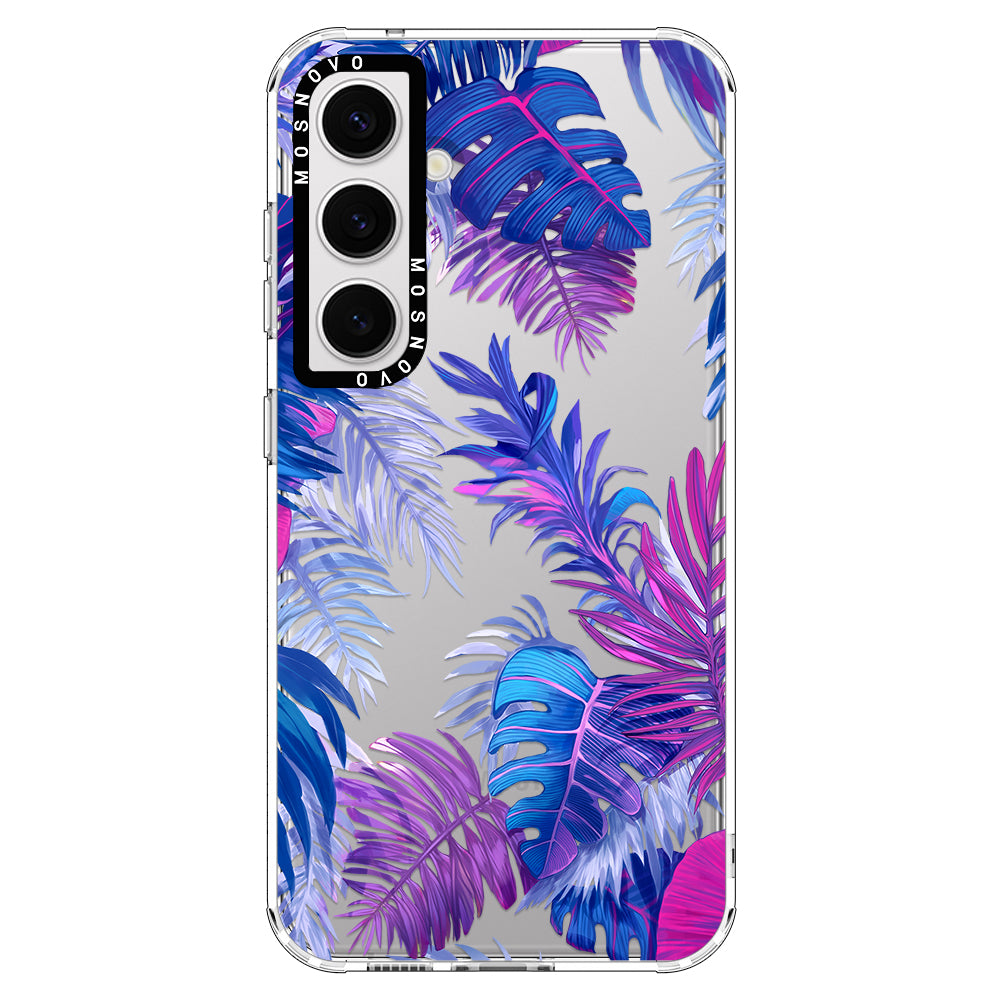 Fancy Palm Leaf Phone Case - Samsung Galaxy S24 Plus Case - MOSNOVO