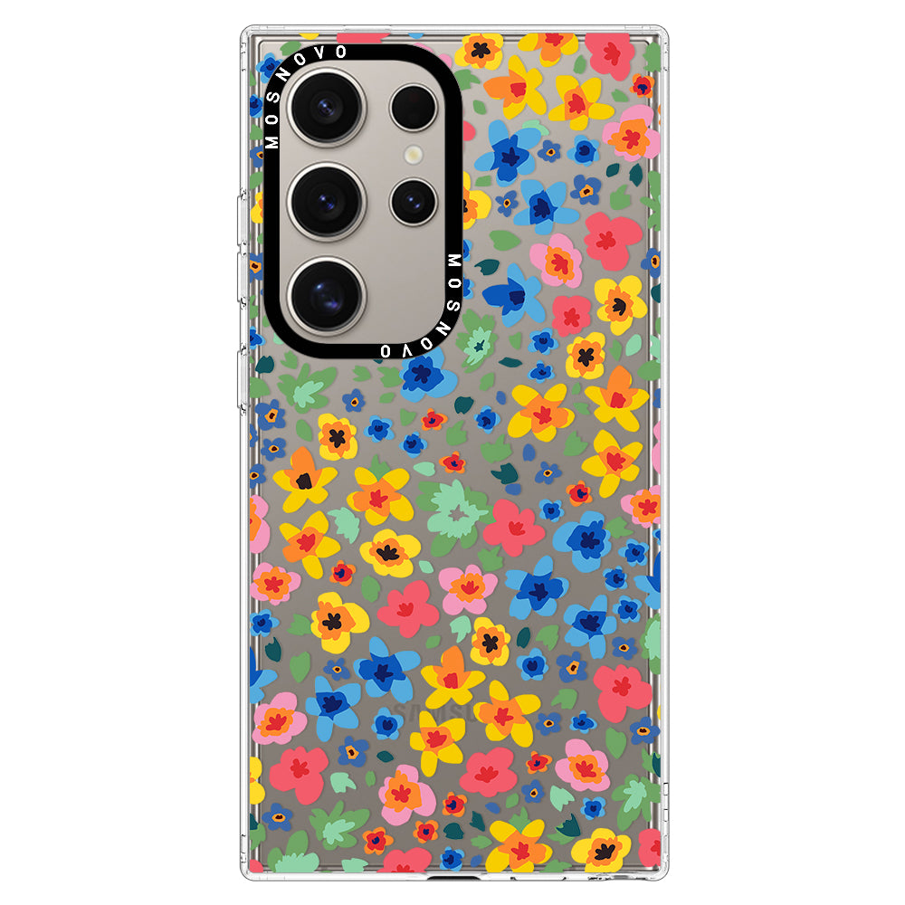 Little Flowers Phone Case - Samsung Galaxy S24 Ultra Case - MOSNOVO