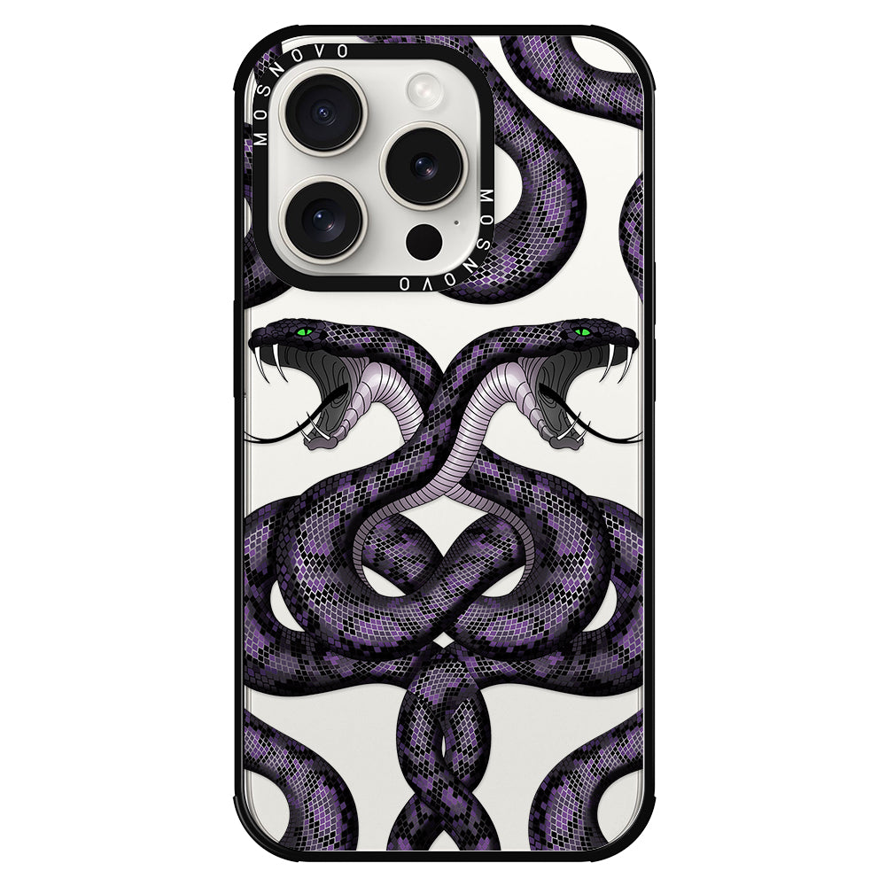 Mystery Snake Phone Case - iPhone 15 Pro Case - MOSNOVO