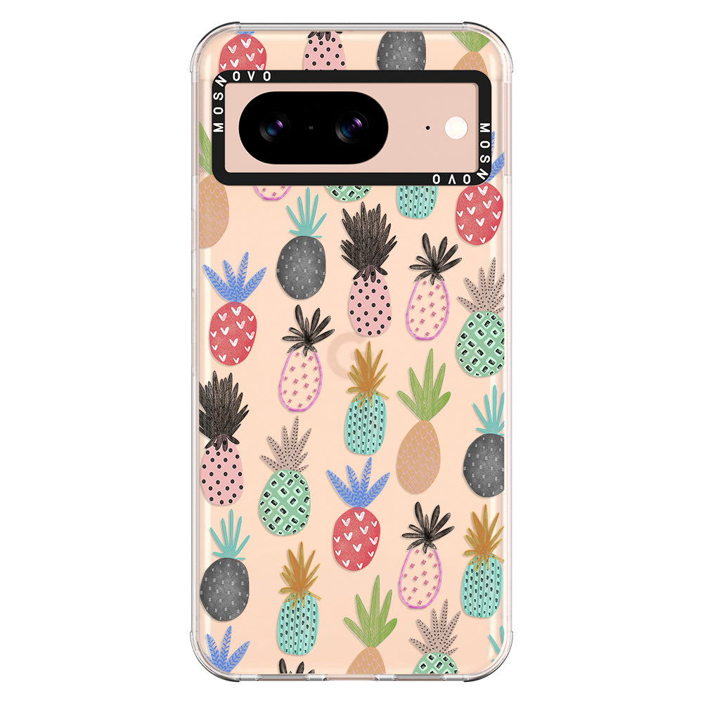 Cute Pineapple Phone Case - Google Pixel 8 Case - MOSNOVO