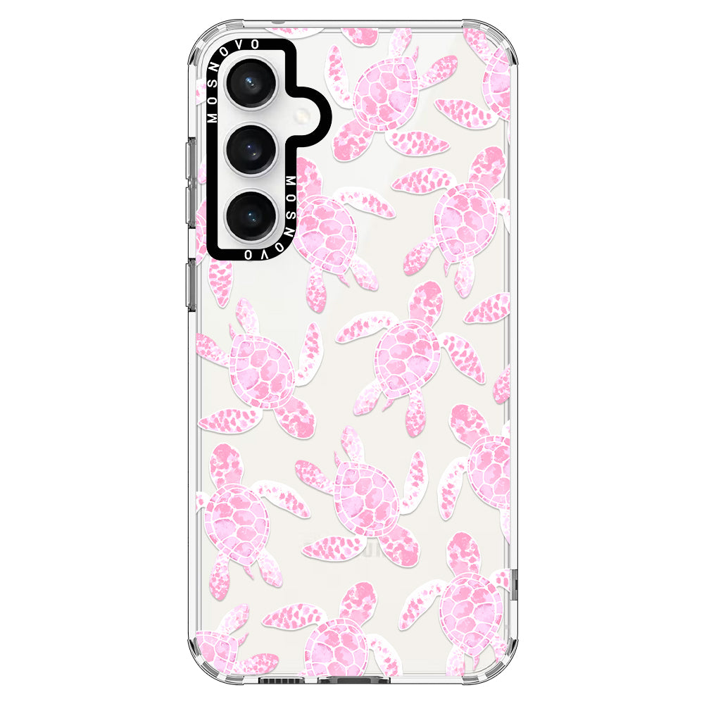 Pink Turtle Phone Case - Samsung Galaxy S23 FE Case