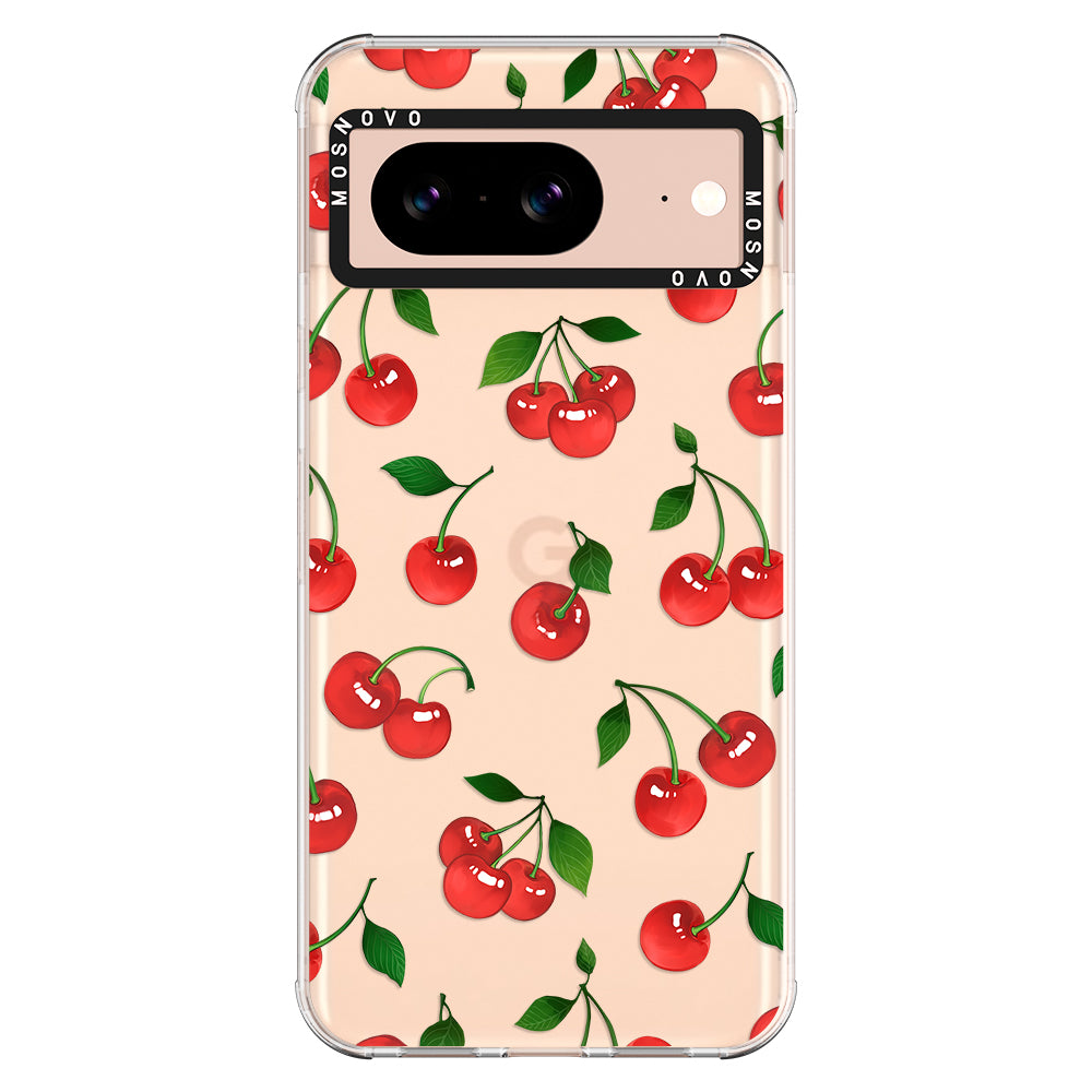 Poppy Cherry Phone Case - Google Pixel 8 Case - MOSNOVO
