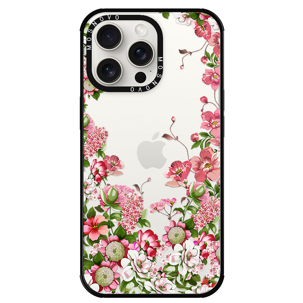 Blooms Phone Case - iPhone 15 Pro Max Case - MOSNOVO