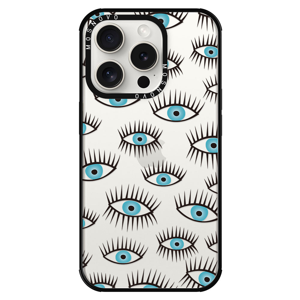 Evil Eye Phone Case - iPhone 15 Pro Case - MOSNOVO