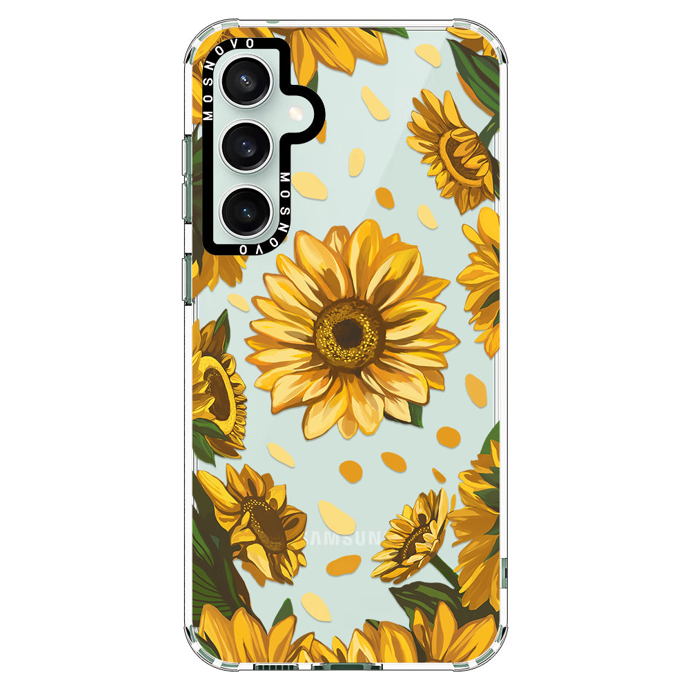 Sunflower Garden Phone Case - Samsung Galaxy S23 FE Case