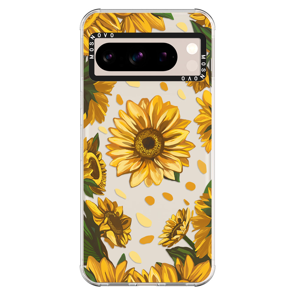 Sunflower Garden Phone Case - Google Pixel 8 Pro Case - MOSNOVO