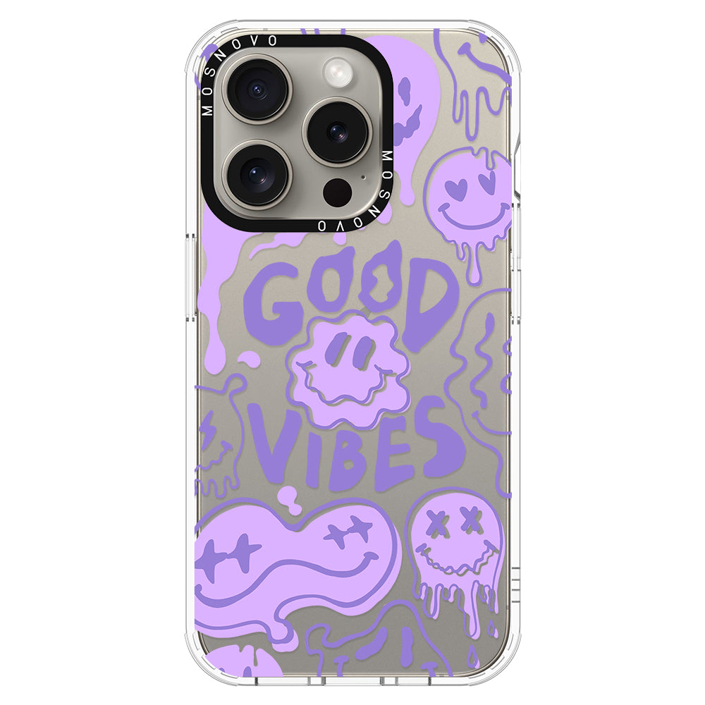 Good Vibes Phone Case - iPhone 15 Pro Case - MOSNOVO