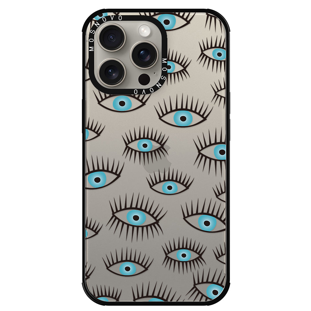 Evil Eye Phone Case - iPhone 15 Pro Max Case - MOSNOVO