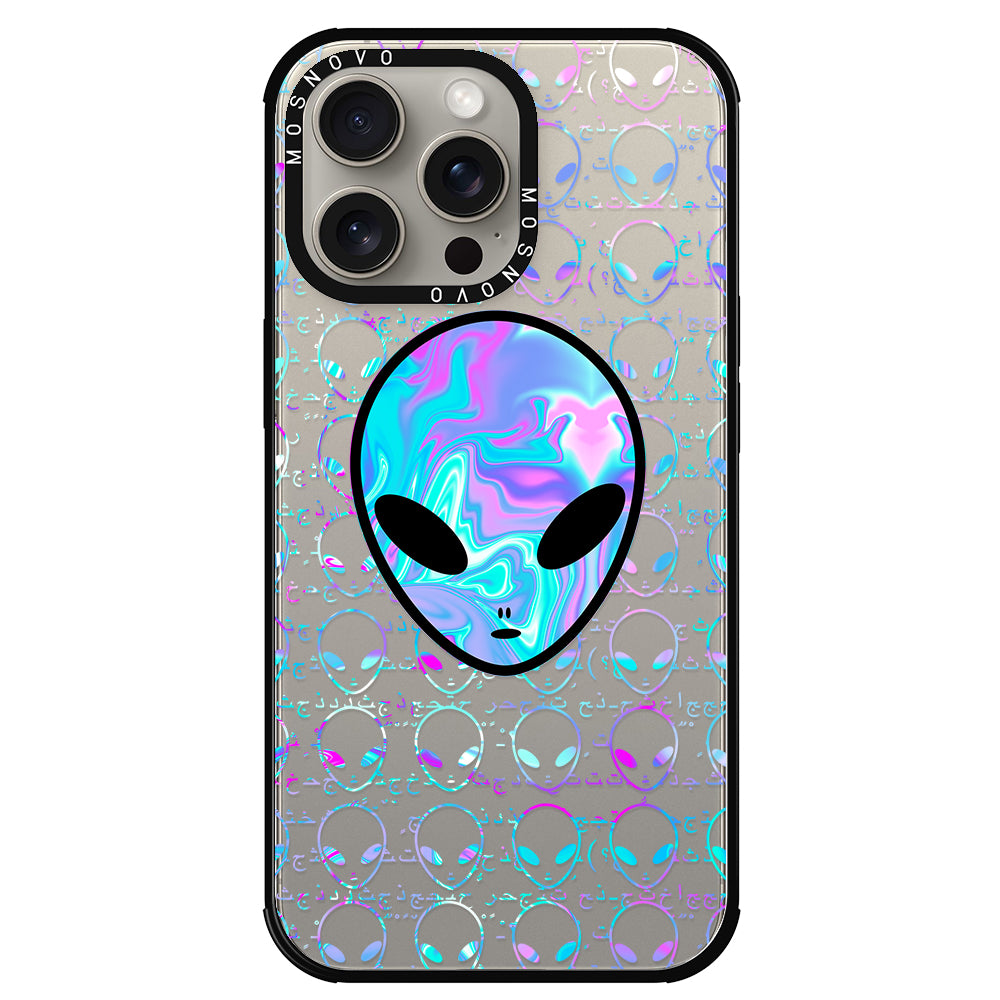 Space Alien Phone Case - iPhone 15 Pro Max Case - MOSNOVO
