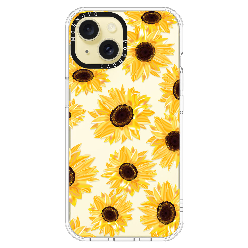 Sunflowers Phone Case - iPhone 15 Plus Case - MOSNOVO