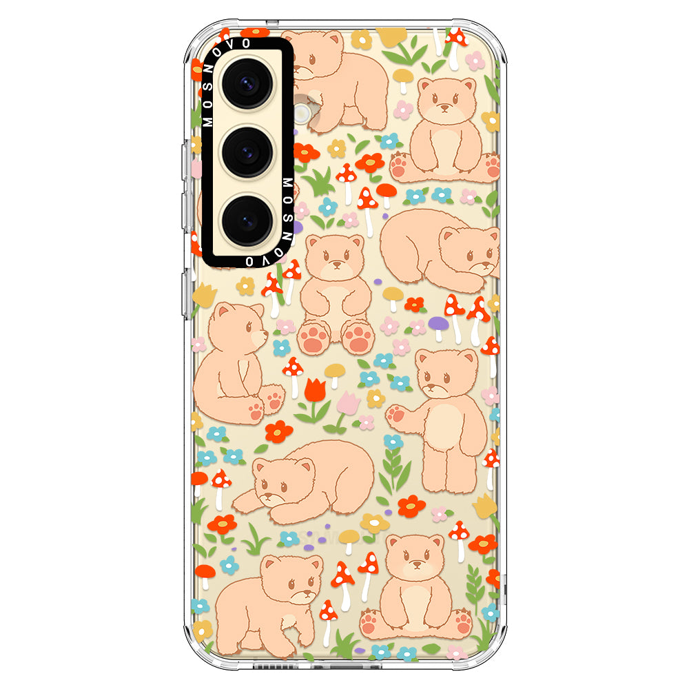 Cute Bear Phone Case - Samsung Galaxy S24 Plus Case - MOSNOVO