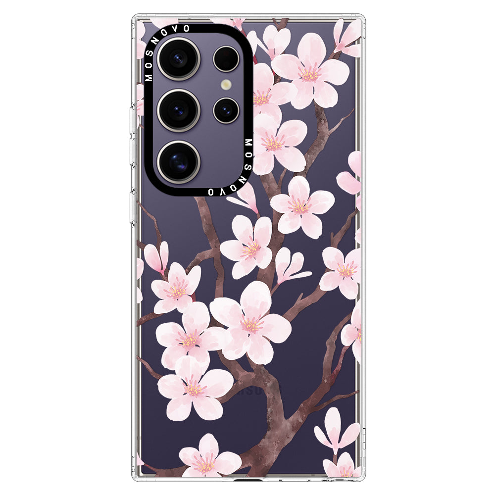 Cherry Blossom Phone Case - Samsung Galaxy S24 Ultra Case - MOSNOVO