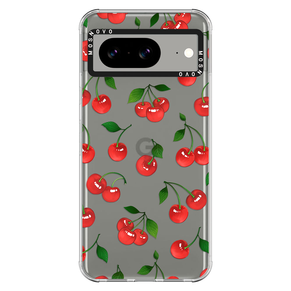 Poppy Cherry Phone Case - Google Pixel 8 Case - MOSNOVO