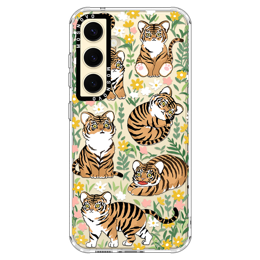 Cute Tiger Phone Case - Samsung Galaxy S24 Case - MOSNOVO