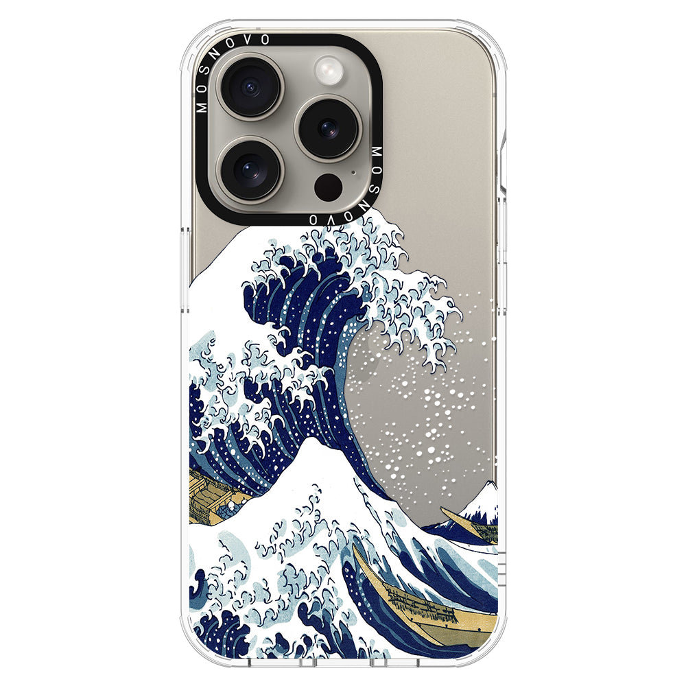 Great Wave Phone Case - iPhone 15 Pro Case - MOSNOVO