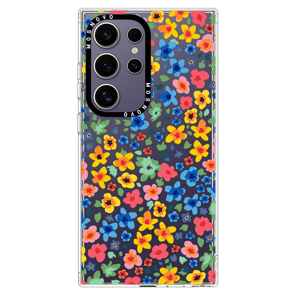 Little Flowers Phone Case - Samsung Galaxy S24 Ultra Case - MOSNOVO