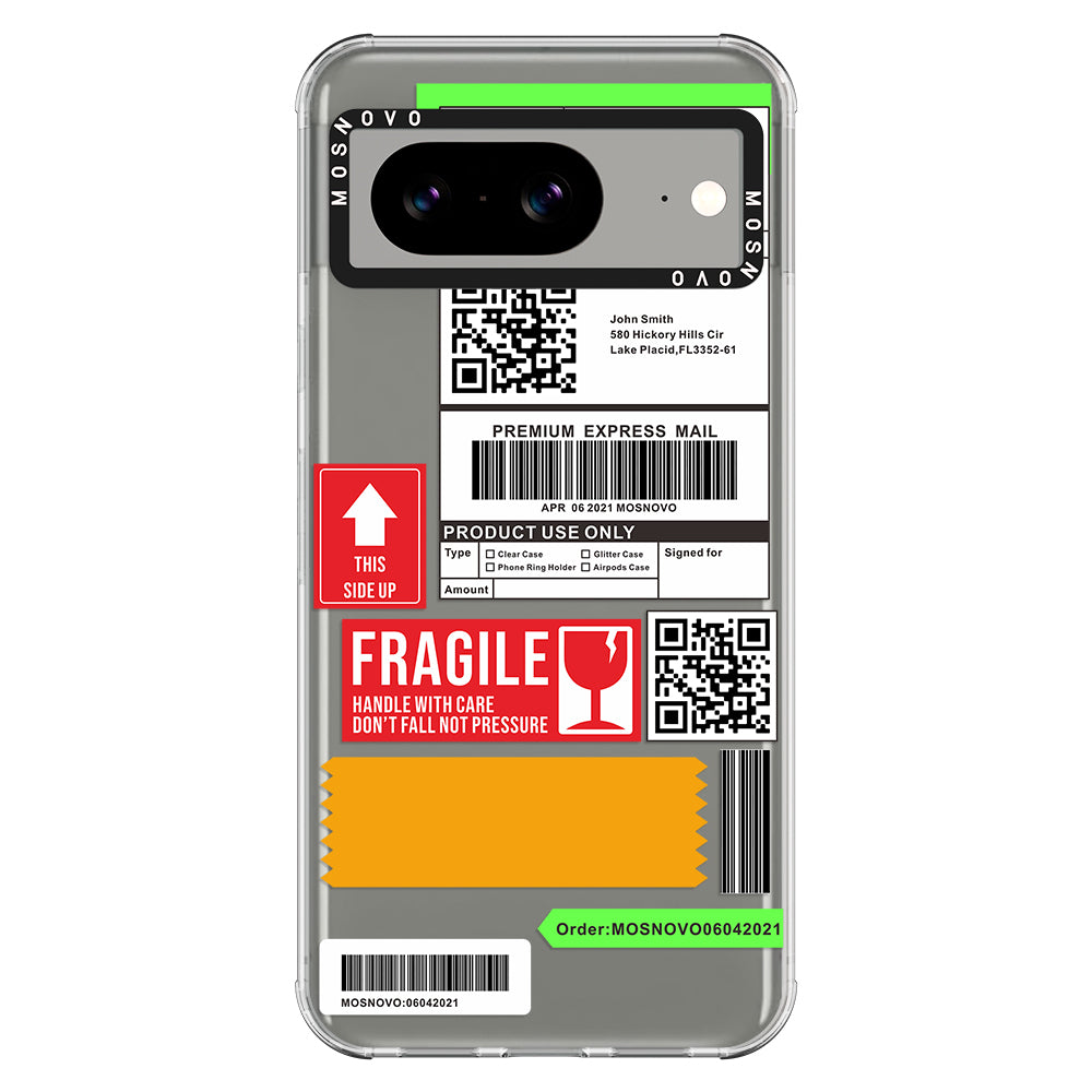 MOSNOVO LABEL Phone Case - Google Pixel 8 Case - MOSNOVO