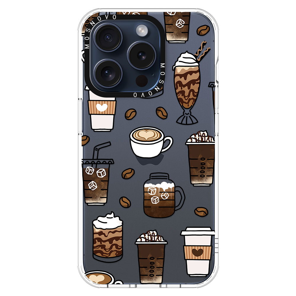Coffee Phone Case - iPhone 15 Pro Case - MOSNOVO