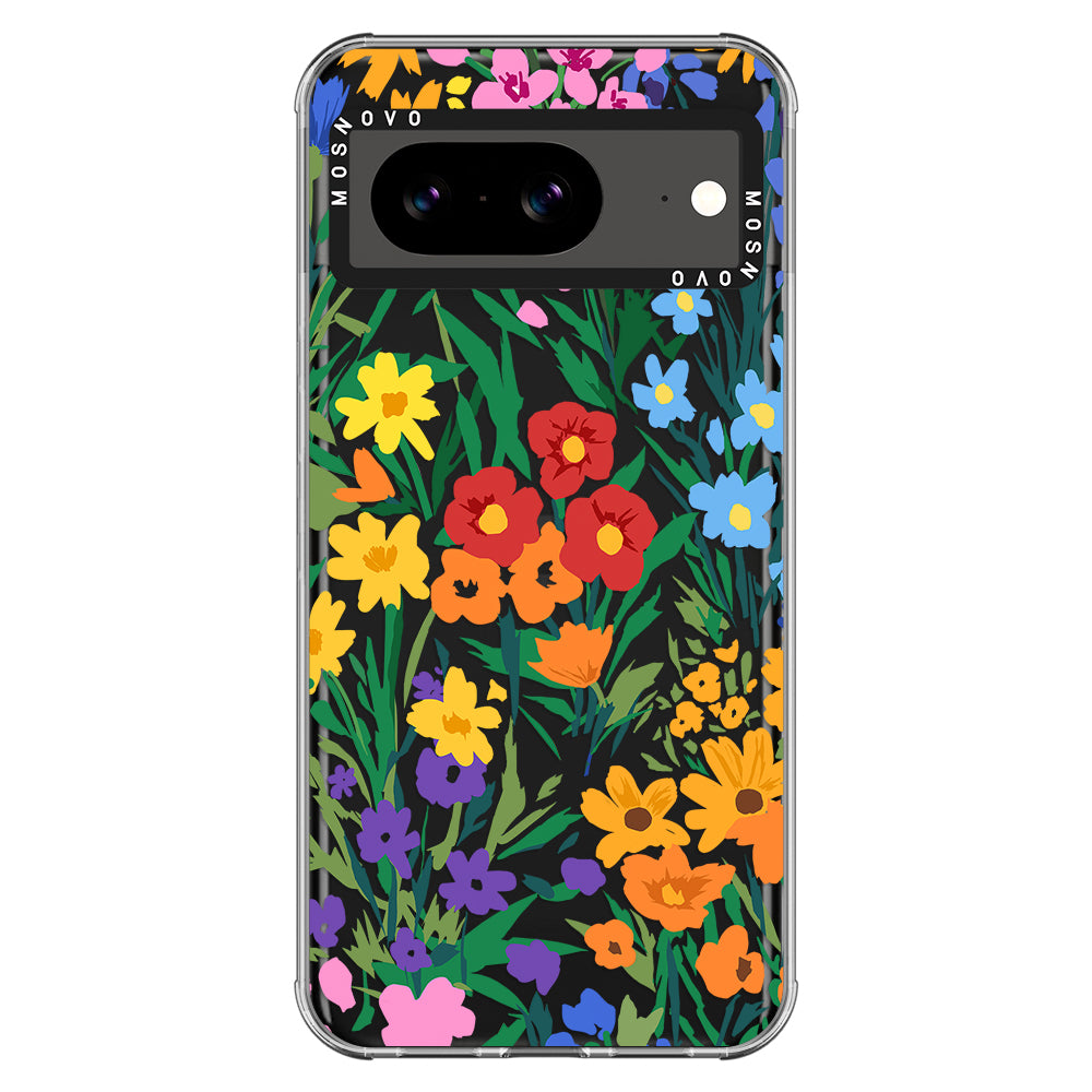 Spring Botanical Flower Floral Phone Case - Google Pixel 8 Case - MOSNOVO