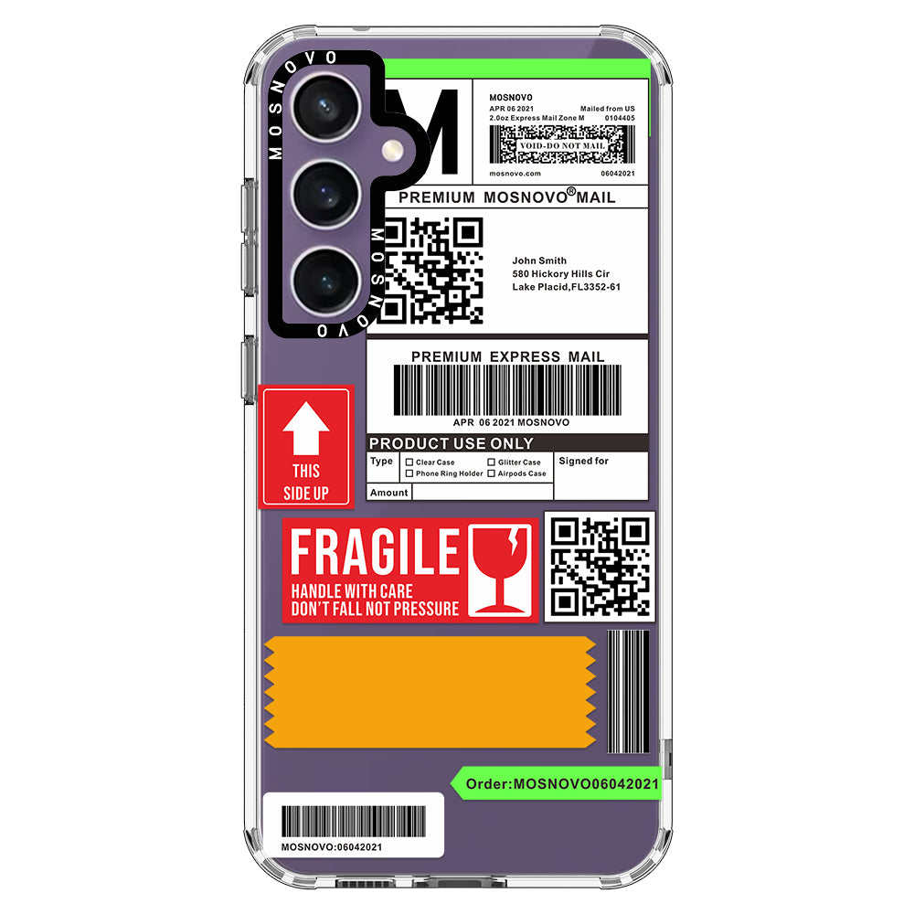 MOSNOVO LABEL Phone Case - Samsung Galaxy S23 FE Case