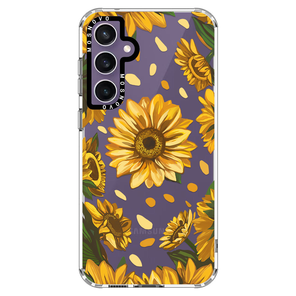 Sunflower Garden Phone Case - Samsung Galaxy S23 FE Case