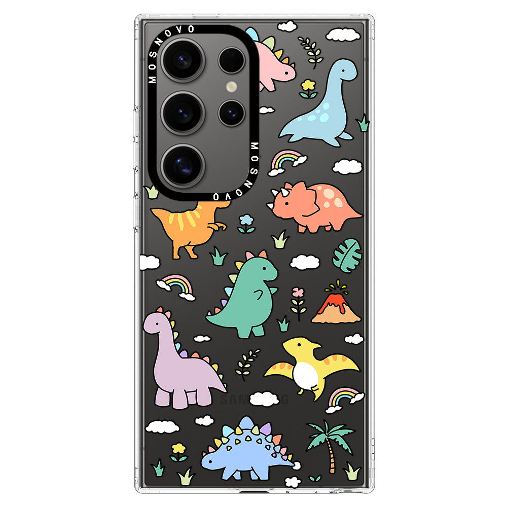 Dinosaur Land Phone Case - Samsung Galaxy S24 Ultra Case - MOSNOVO
