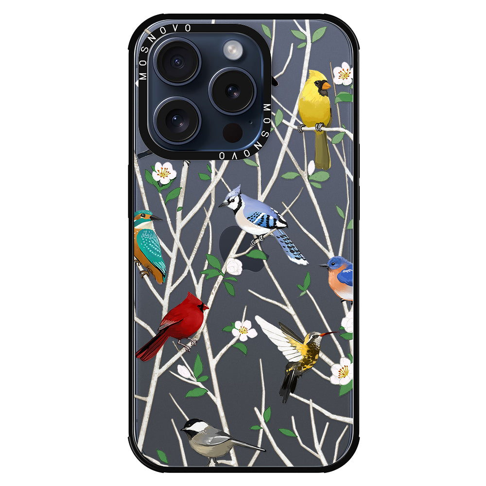 Wild Bird Phone Case - iPhone 15 Pro Case - MOSNOVO