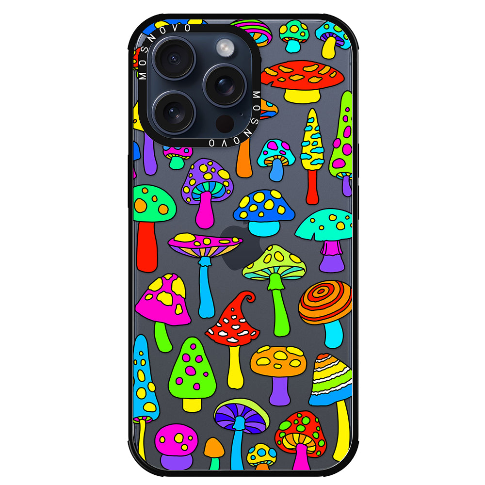 Wild Mushroom Phone Case - iPhone 15 Pro Max Case - MOSNOVO