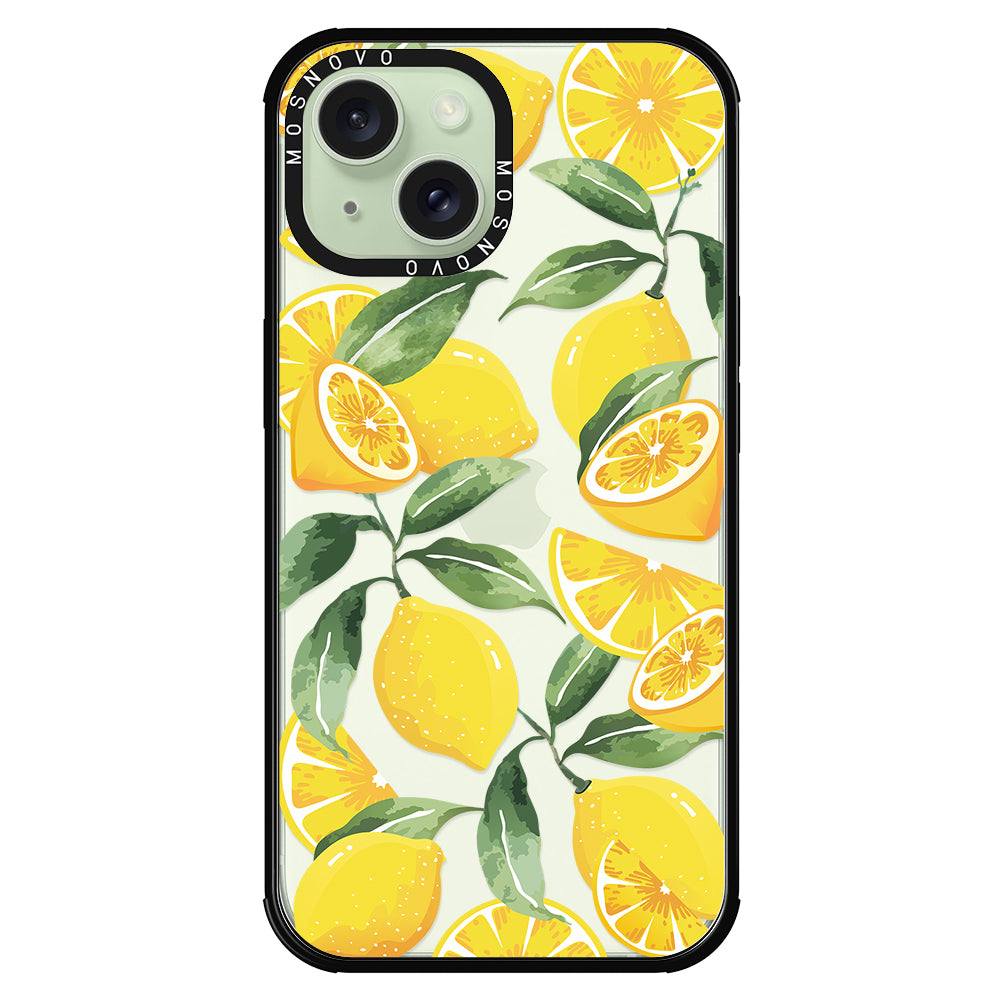 Lemon Phone Case - iPhone 15 Case - MOSNOVO