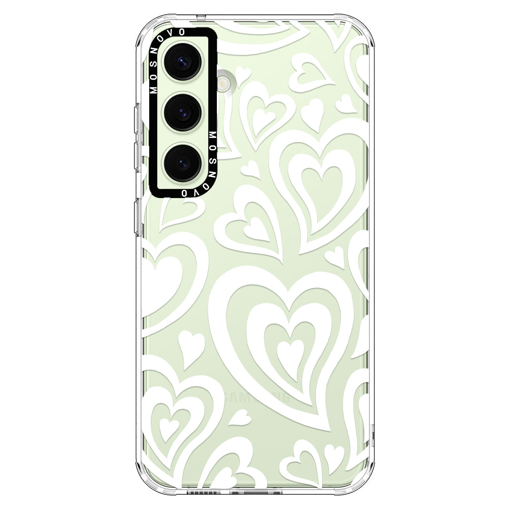 Twist Heart Phone Case - Samsung Galaxy S24 Plus Case - MOSNOVO