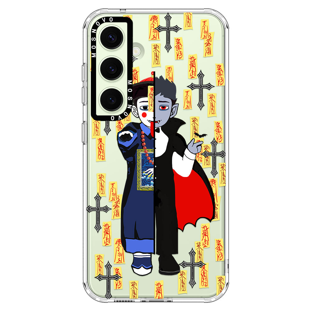 Zombie Vs Vampire Phone Case - Samsung Galaxy S24 Plus Case - MOSNOVO
