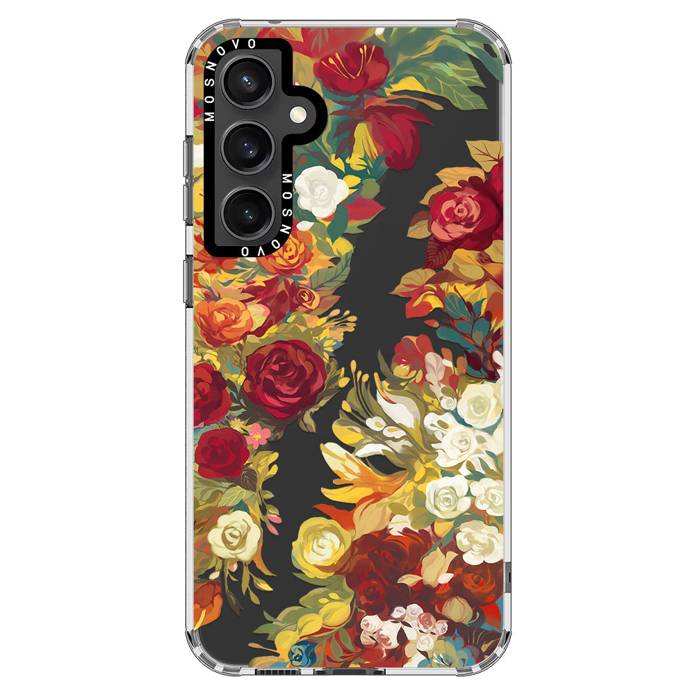 Vintage Flower Garden Phone Case - Samsung Galaxy S23 FE Case