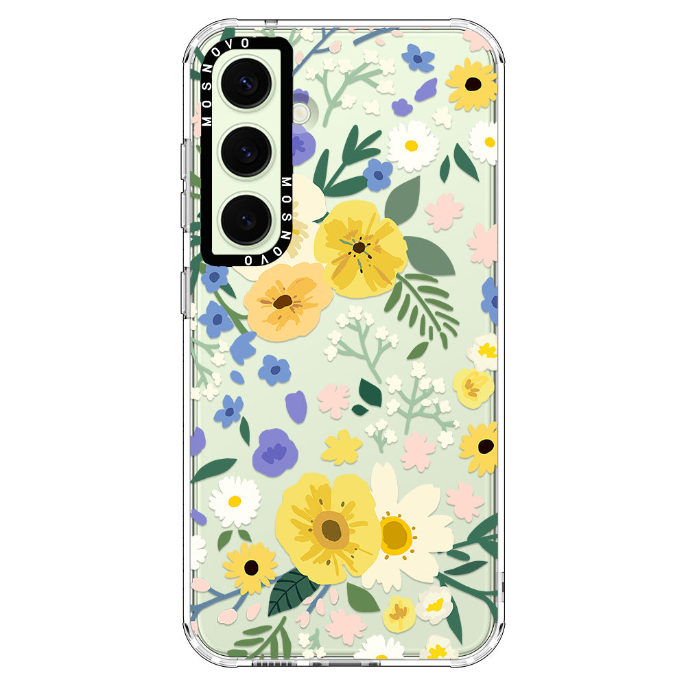 Spring Flower Phone Case - Samsung Galaxy S24 Plus Case - MOSNOVO