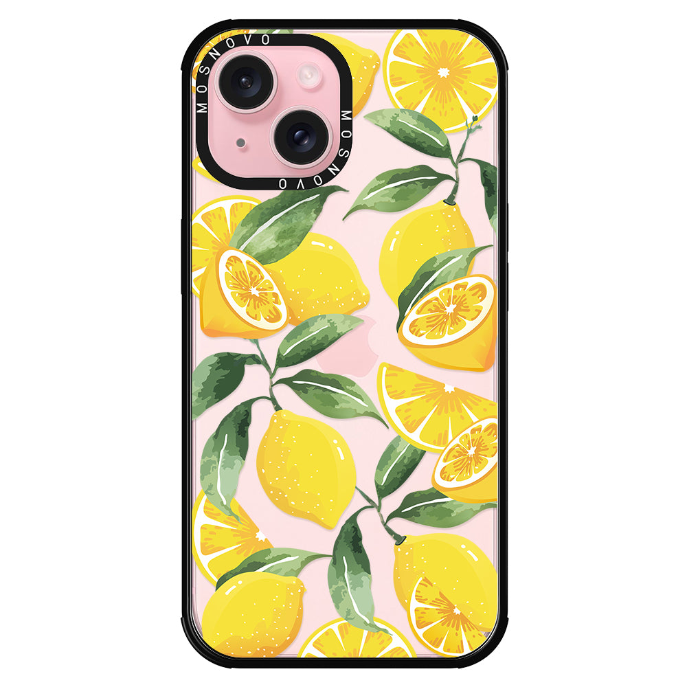 Lemon Phone Case - iPhone 15 Case - MOSNOVO
