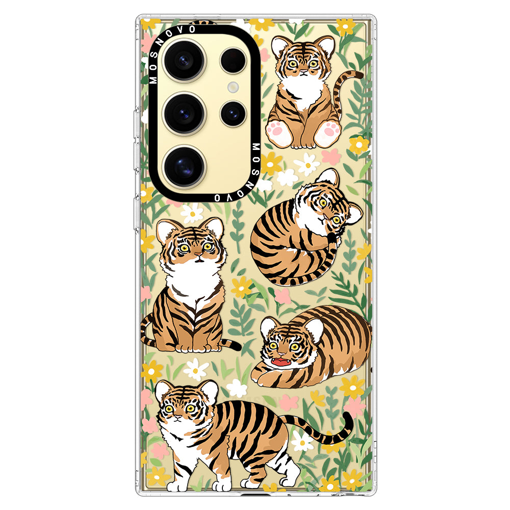 Cute Tiger Phone Case - Samsung Galaxy S24 Ultra Case - MOSNOVO