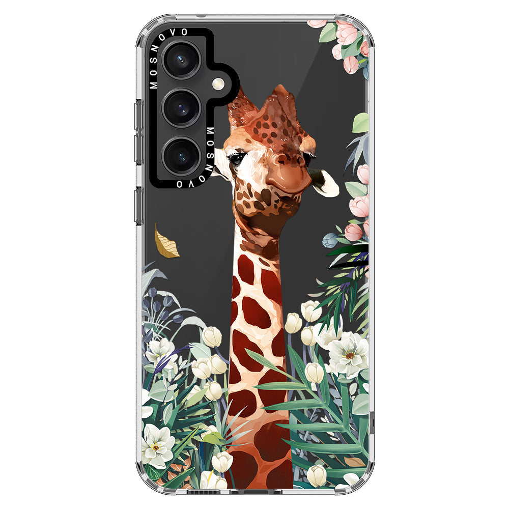 Giraffe Garden Phone Case - Samsung Galaxy S23 FE Case