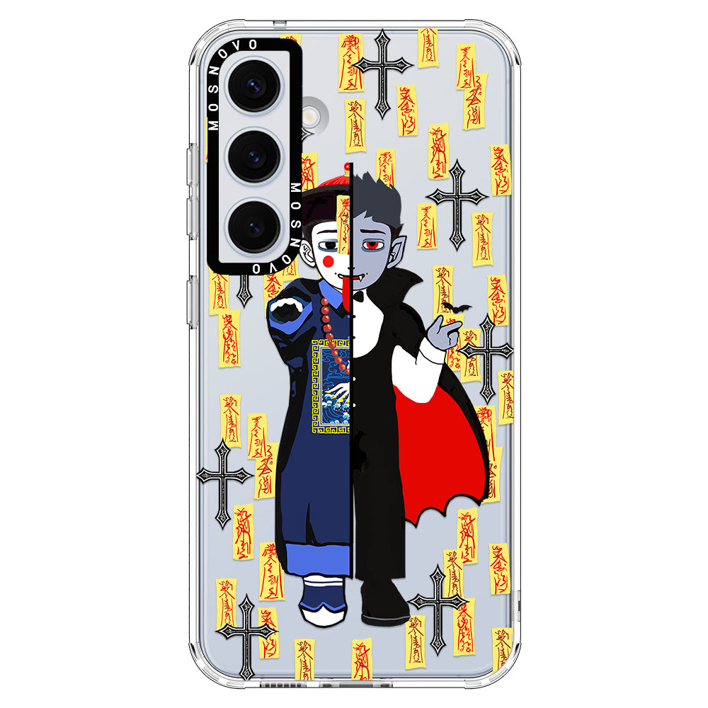 Zombie Vs Vampire Phone Case - Samsung Galaxy S24 Case - MOSNOVO