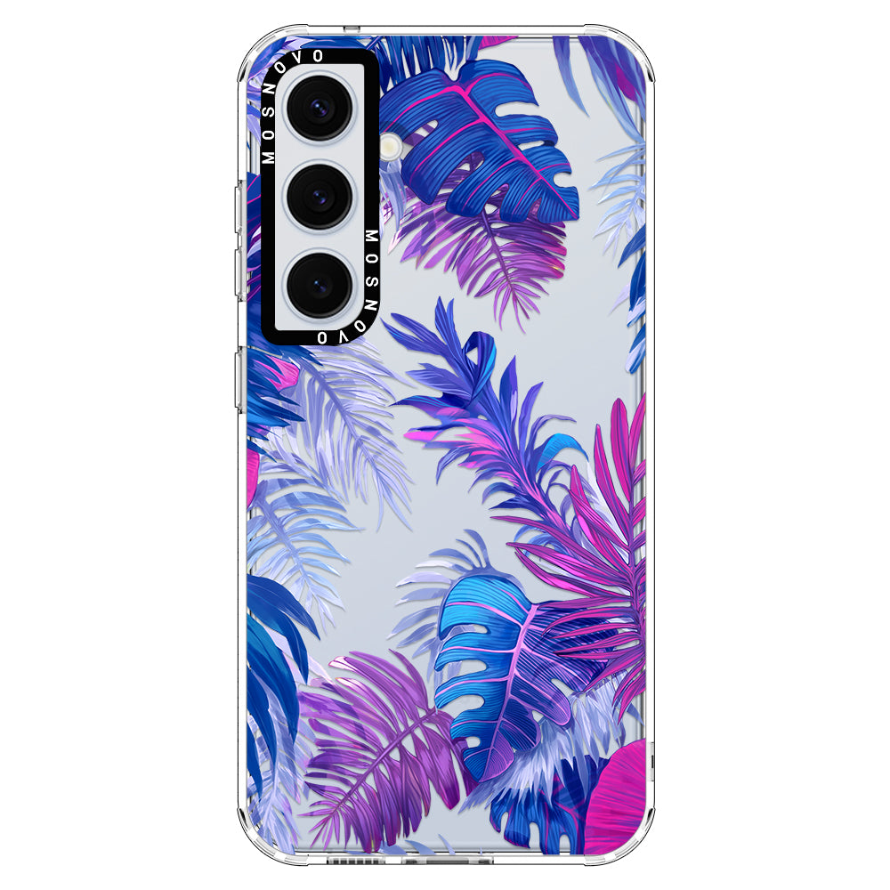 Fancy Palm Leaf Phone Case - Samsung Galaxy S24 Plus Case - MOSNOVO